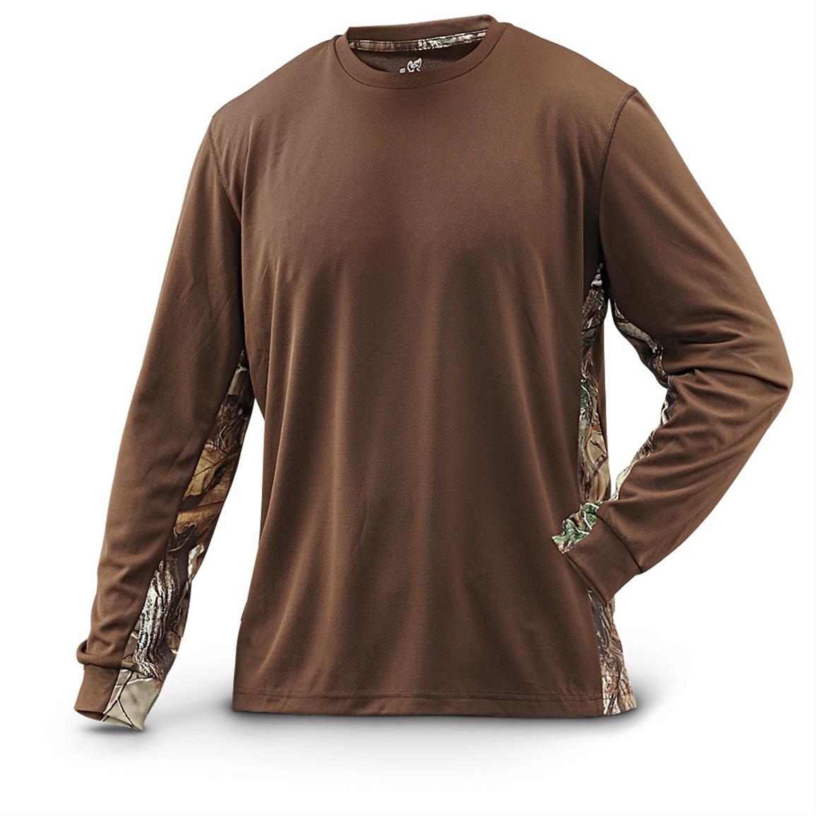 Buck Wear® Long-sleeved Performance Shirt - 614490, Shirts at Sportsman 