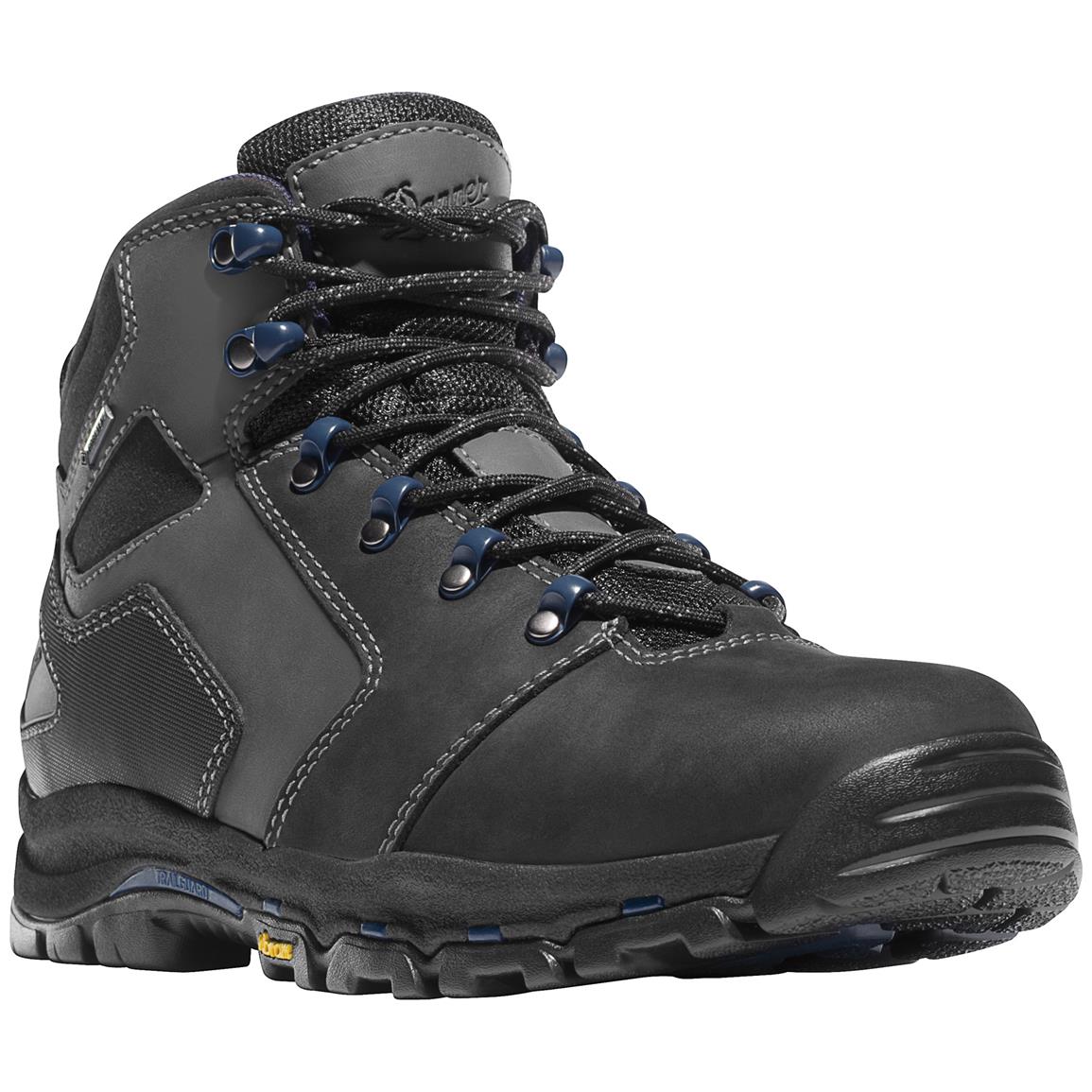Men's Danner® 4.5 inch Vicious GTX® Waterproof Work Boots, Black / Blue