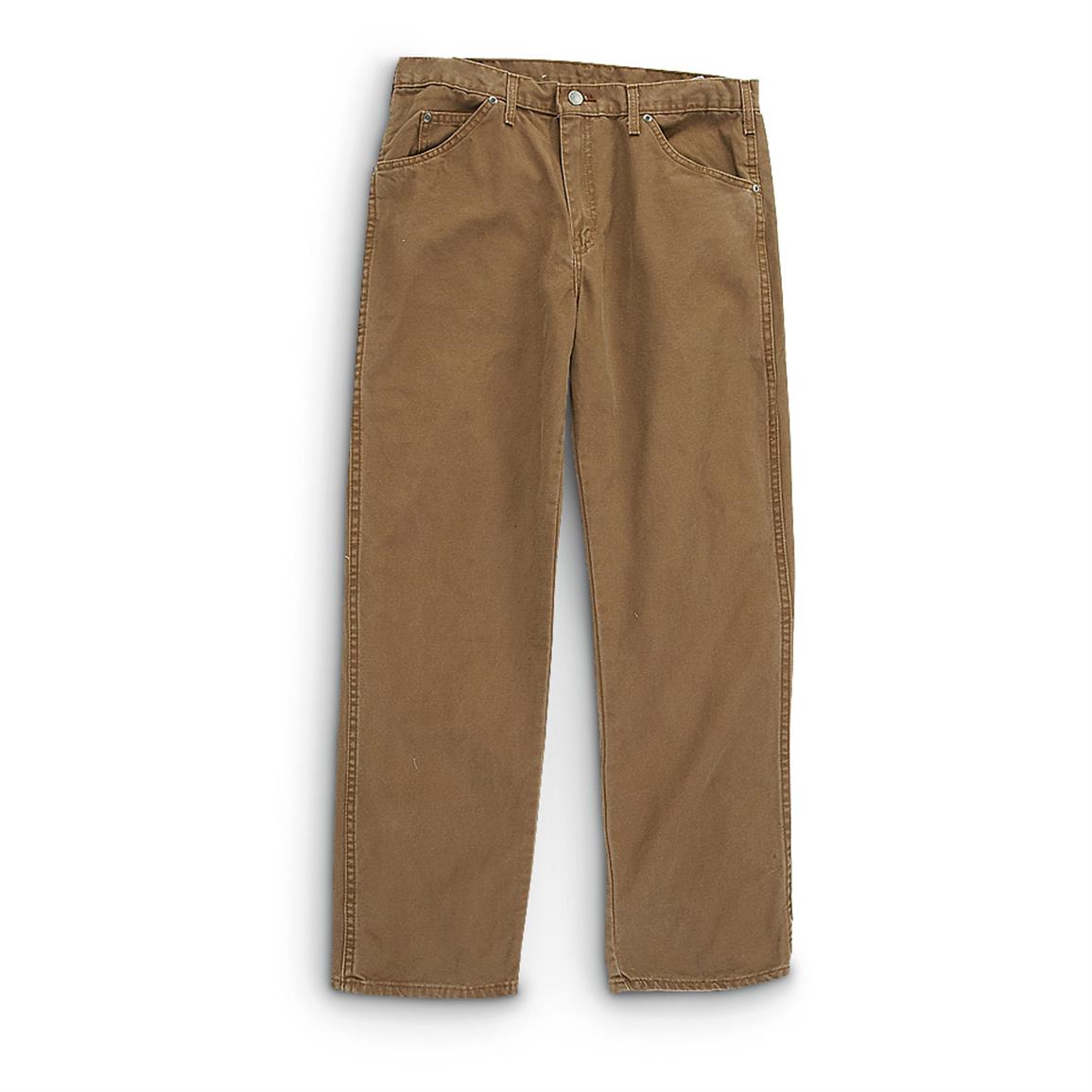 dickies men's relaxed fit carpenter jeans