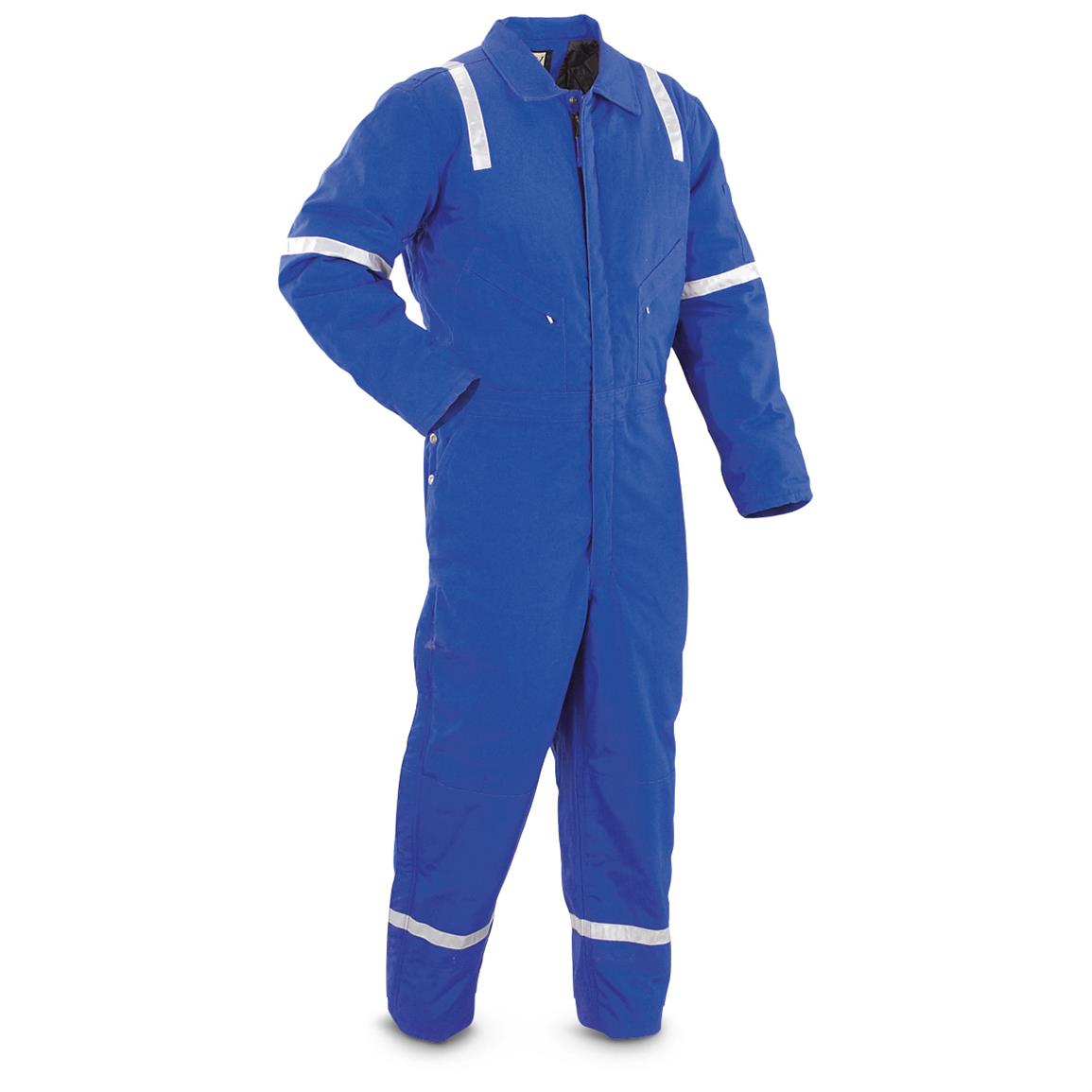 Walls Insulated Coveralls with Reflective Tape - 614644, Insulated ...
