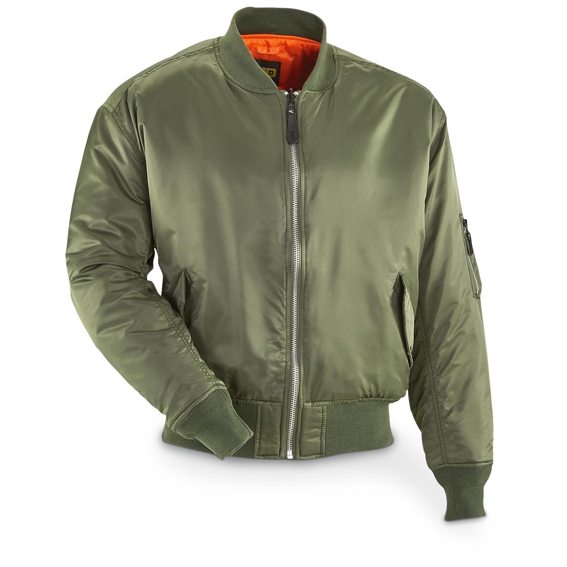 HQ ISSUE Men's MA-1 Bomber Jacket - 615203, Tactical Clothing at ...