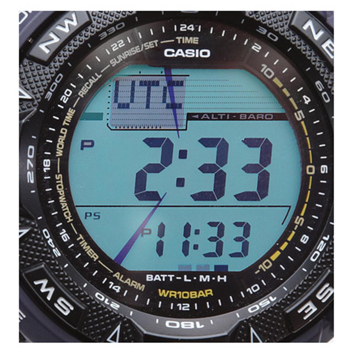 triple sensor solar watch