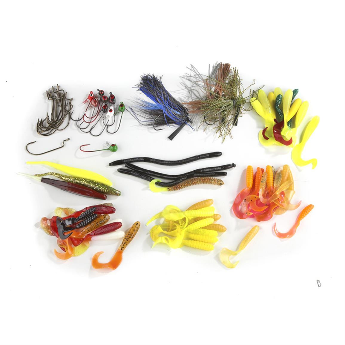 72-Pc. Wahoo Bass Fishing Kit - 616095 Lure Kits at Sportsman s Guide