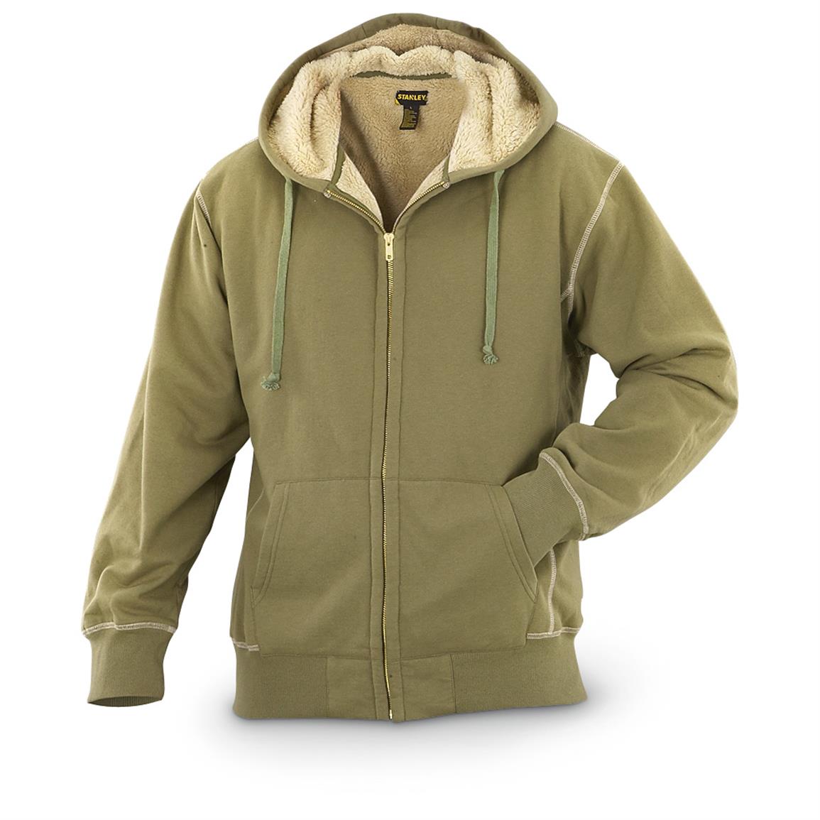Stanley Sherpa-lined Full-zip Hooded Sweatshirt - 616564, Sweatshirts ...