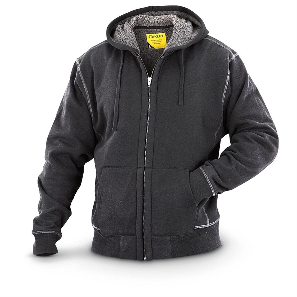 Stanley Sherpa lined Full zip Hooded Sweatshirt 616564 Sweatshirts 