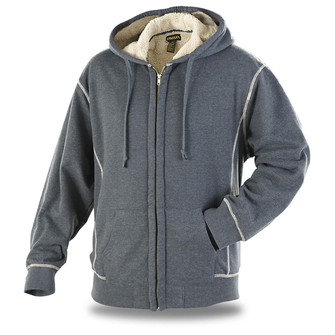 Stanley Sherpa-lined Full-zip Hooded Sweatshirt - 616564, Sweatshirts ...