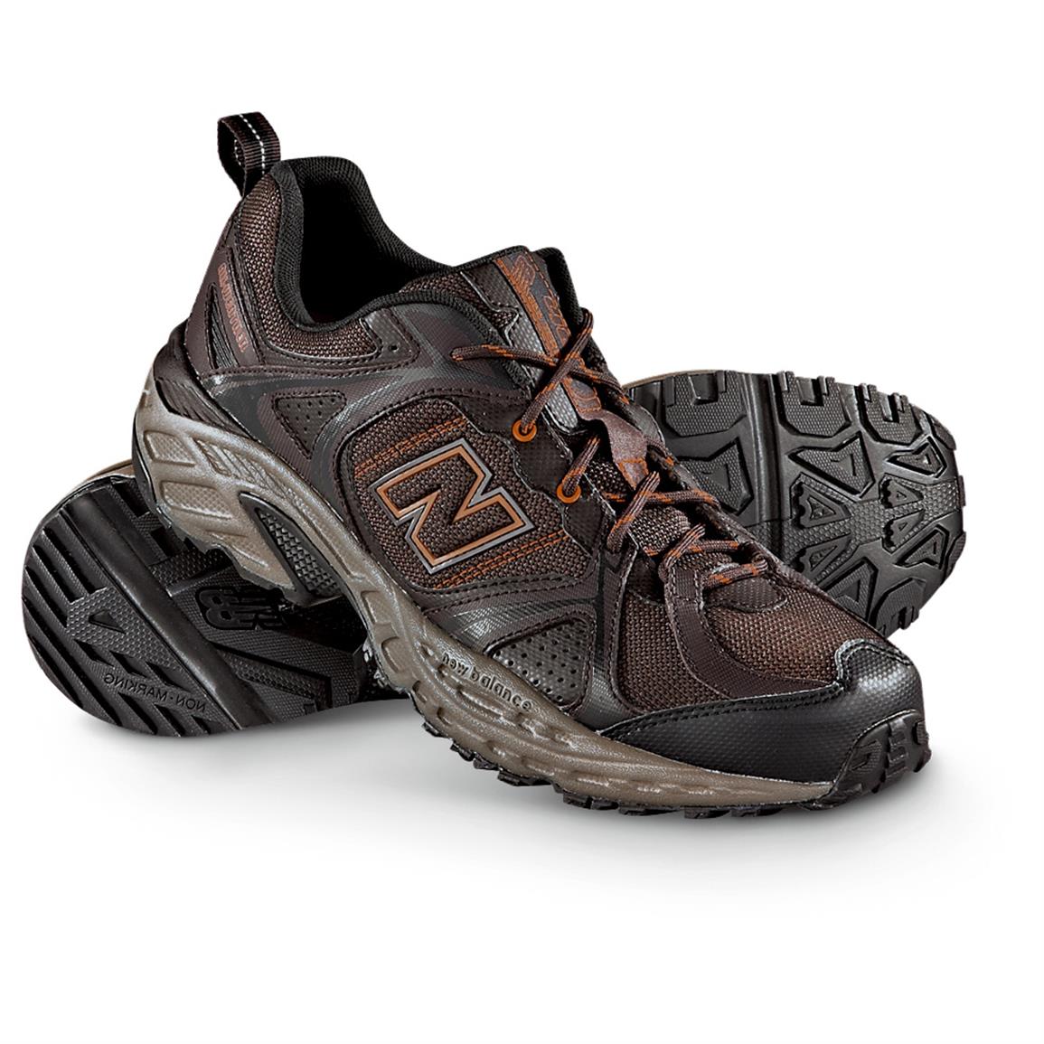 New Balance Men\u0027s 481 Trail Runner Shoes, Brown