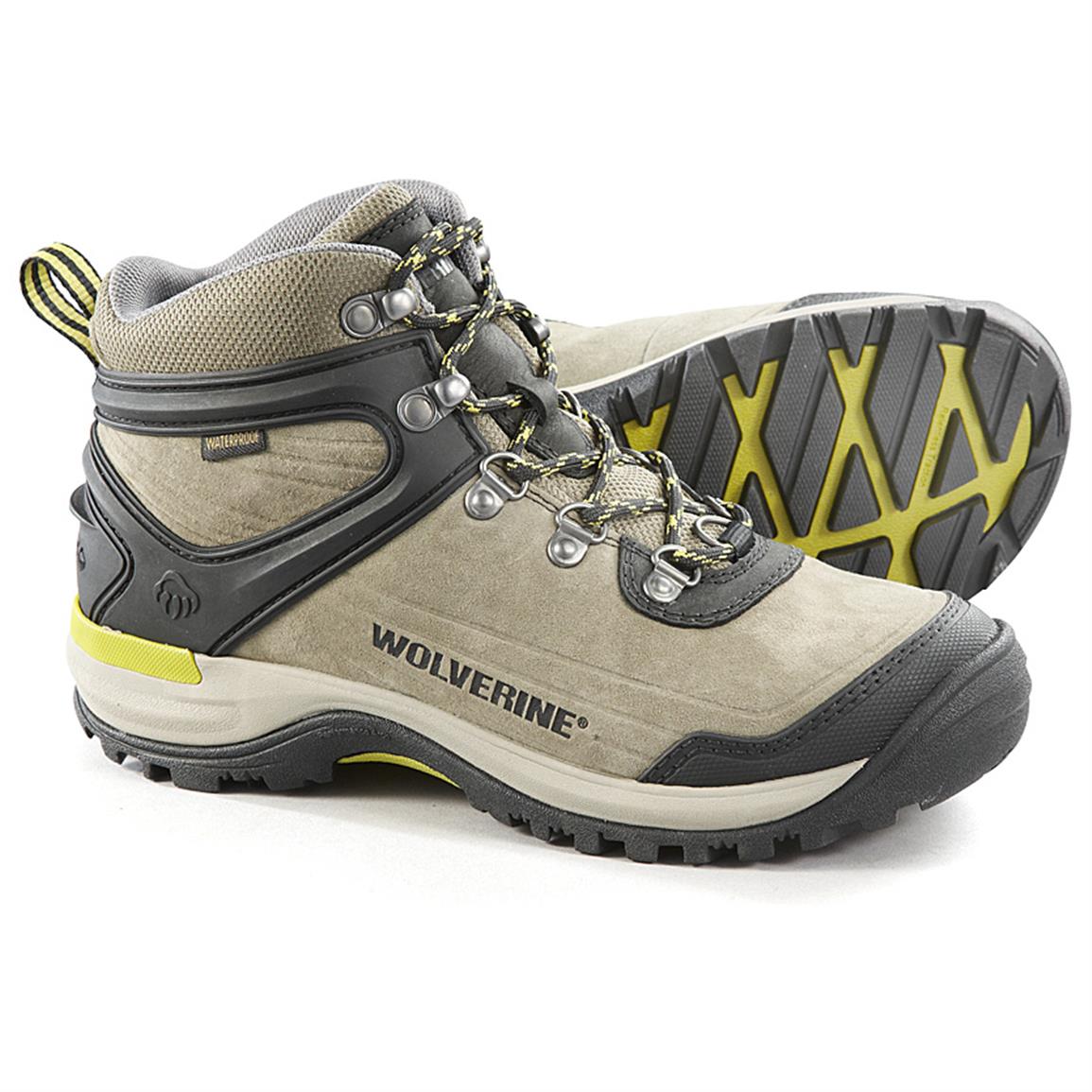 Women&#39;s Wolverine Waterproof Impact Mid Hiking Boots - 617276, Hiking Boots & Shoes at Sportsman ...