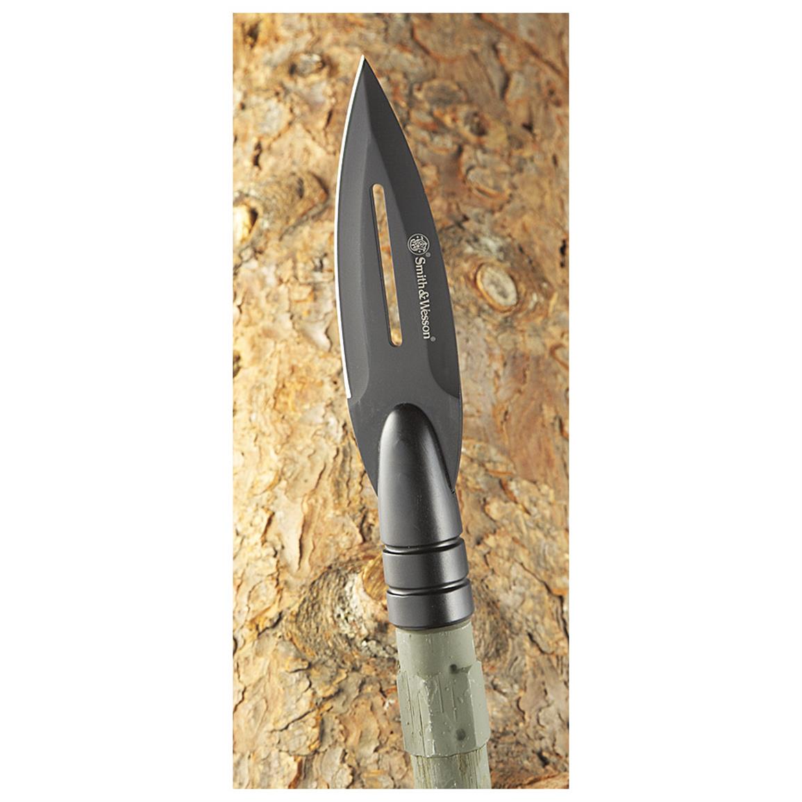 Smith & Wesson® Survival Knife / Spear Head - 617292, Tactical Knives ...