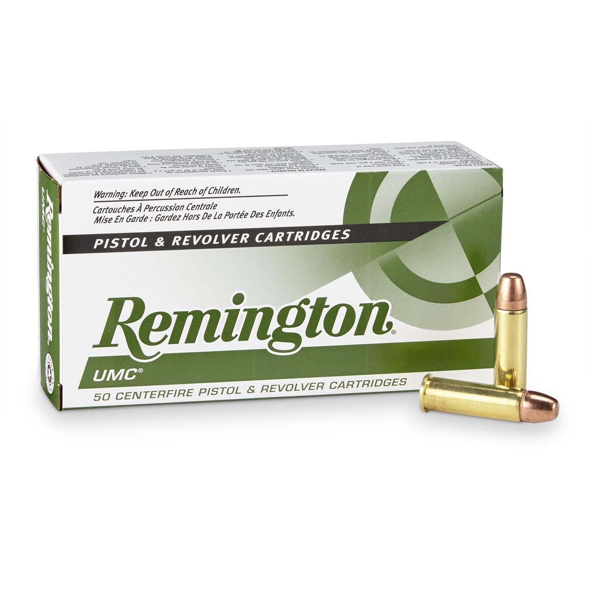 Remington, UMC, .38 Special, MC, 130 Grain, 500 Rounds