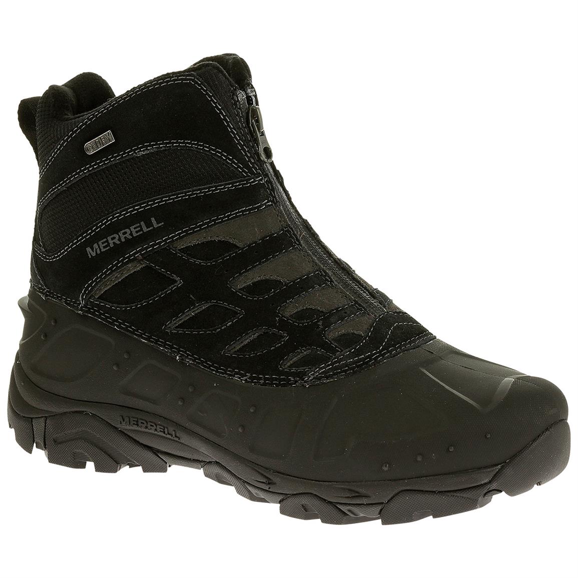 Merrell Men's Boots With Zipper at Bessie Hiott blog