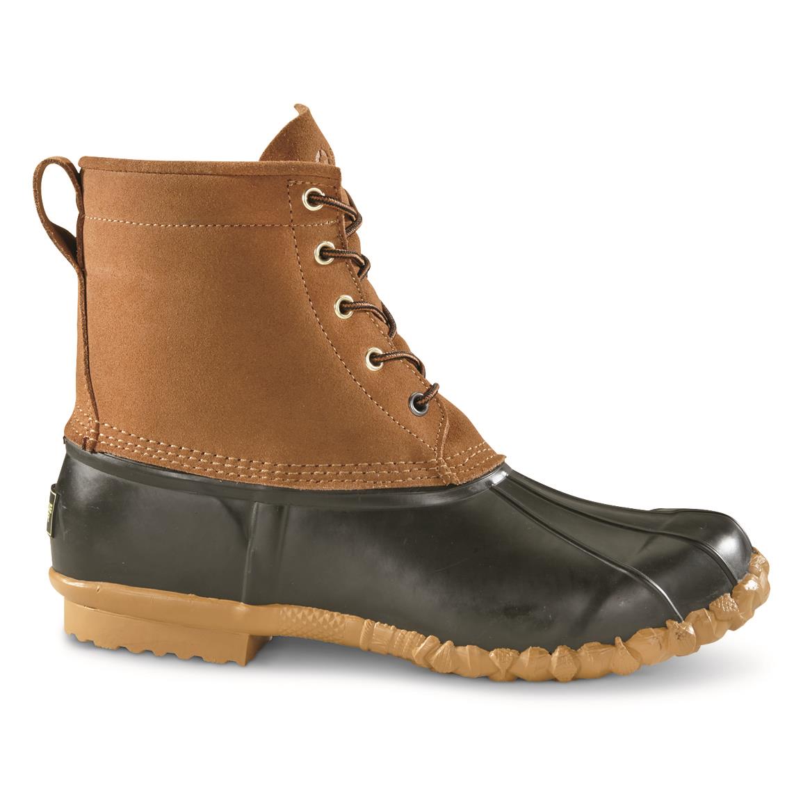 Guide Gear Lace-Up Insulated Duck Boots 