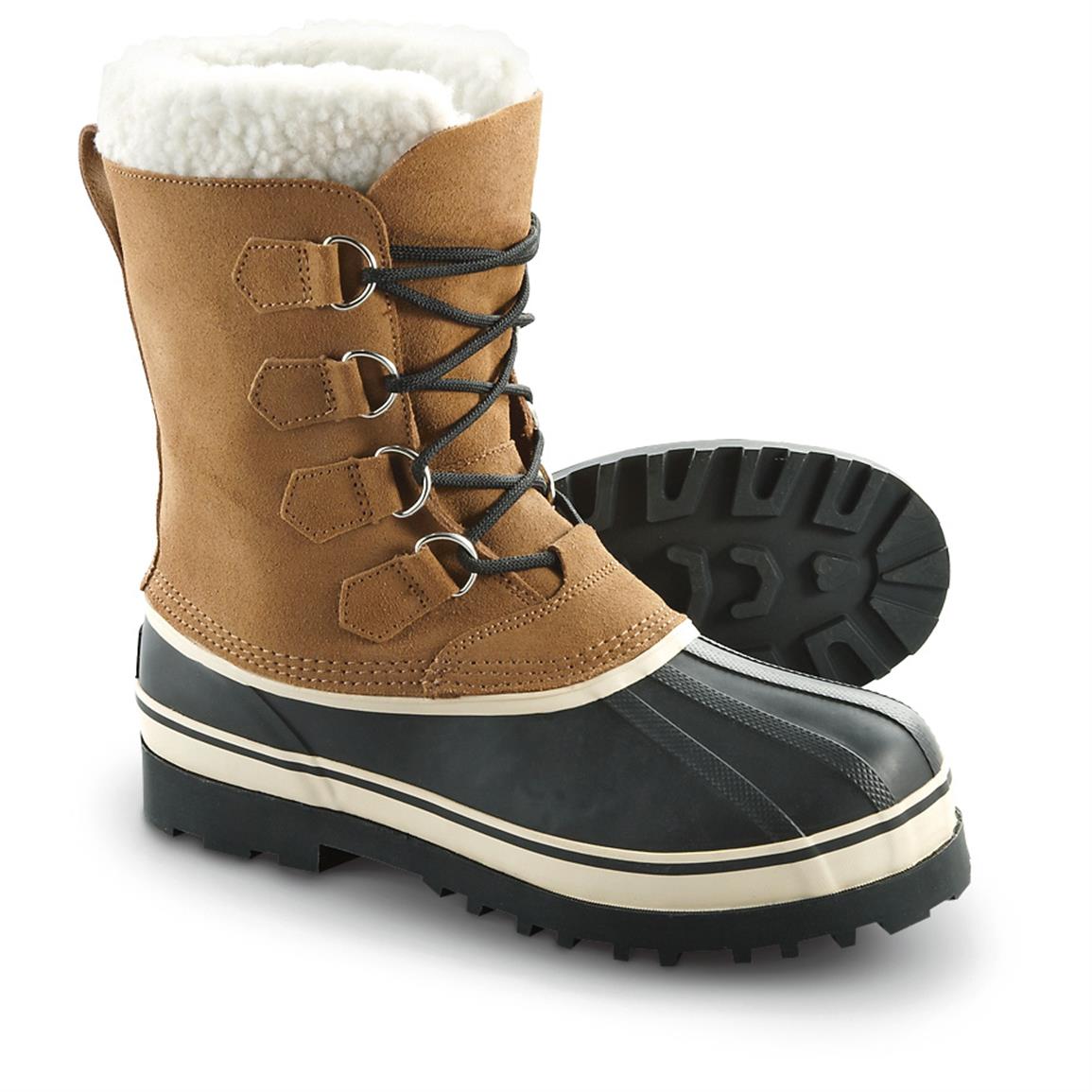 lined winter boots mens