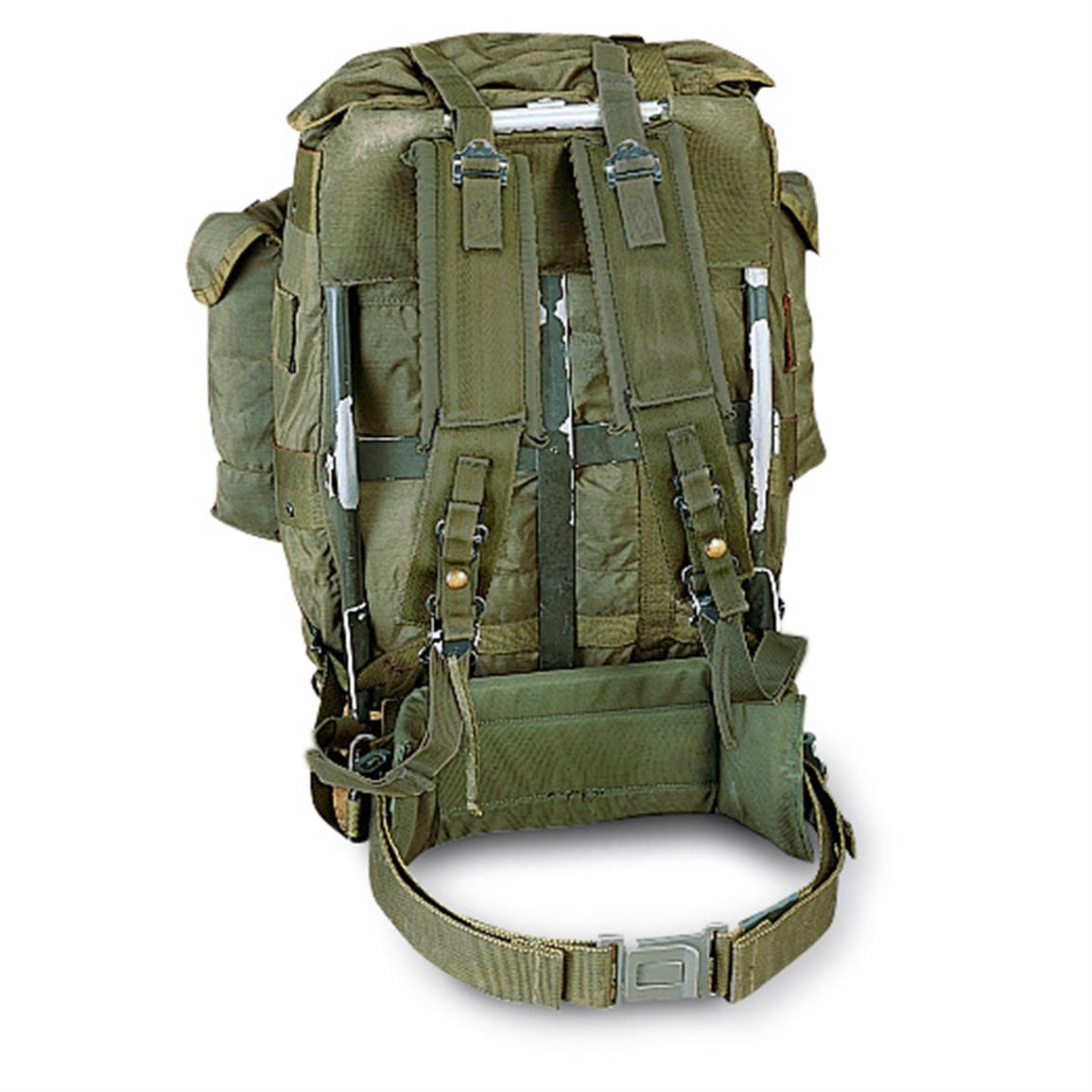 U.S. Military Surplus Large ALICE Pack with Frame, Used - 618781 ...
