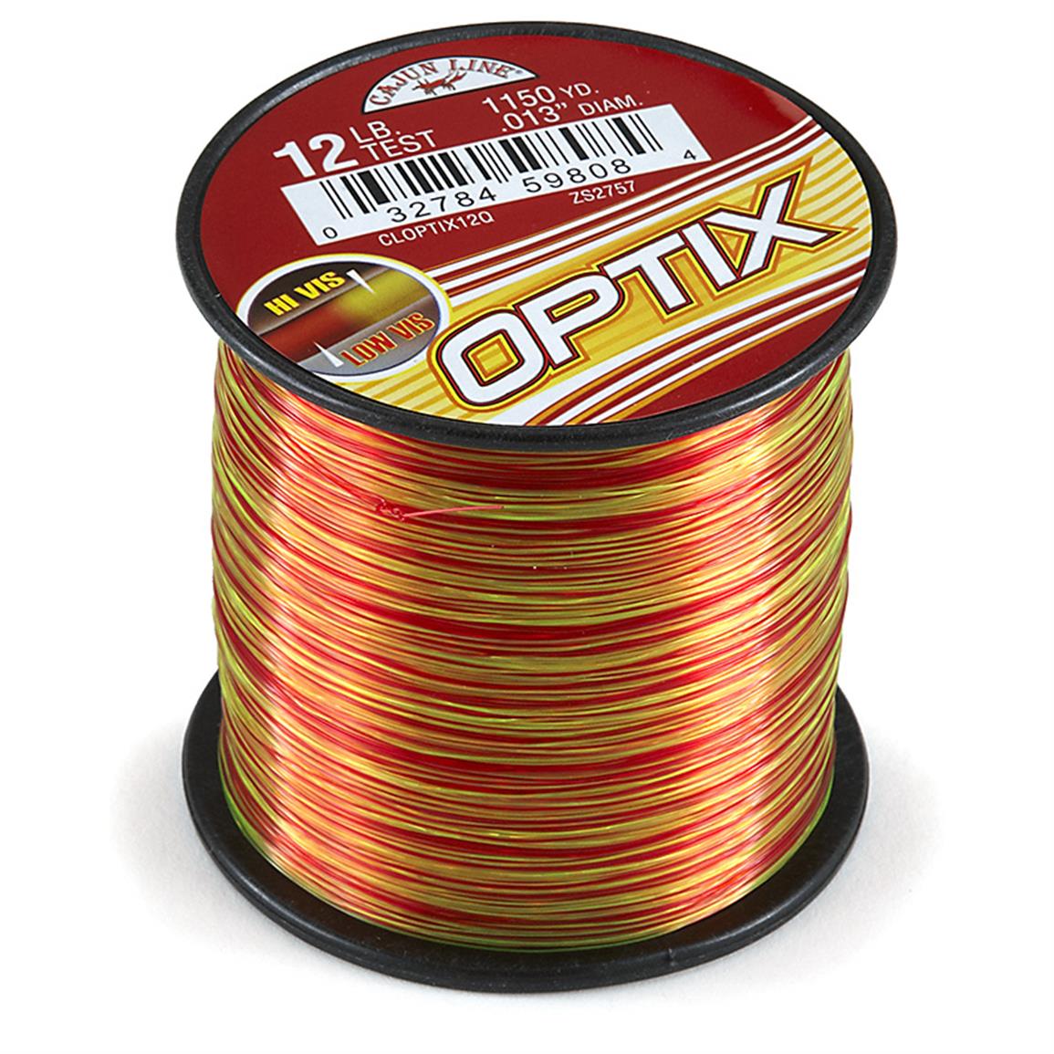 1,150 yards of Cajun Optix 12-lb. Fishing Line - 618884