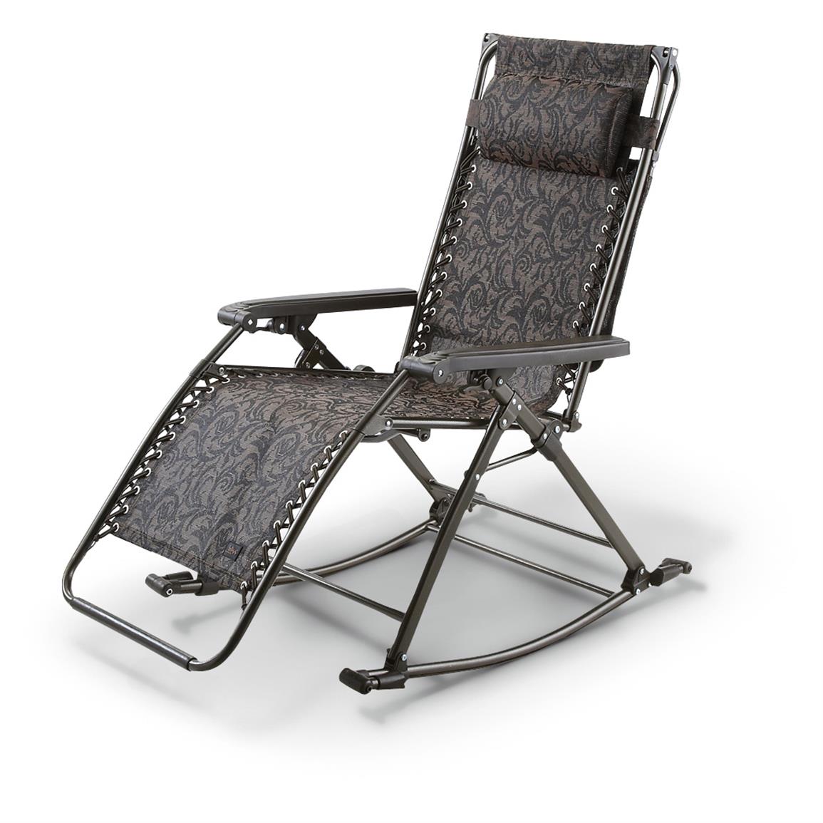 Zero-gravity Chair / Rocker with Sun Canopy - 618888 ...