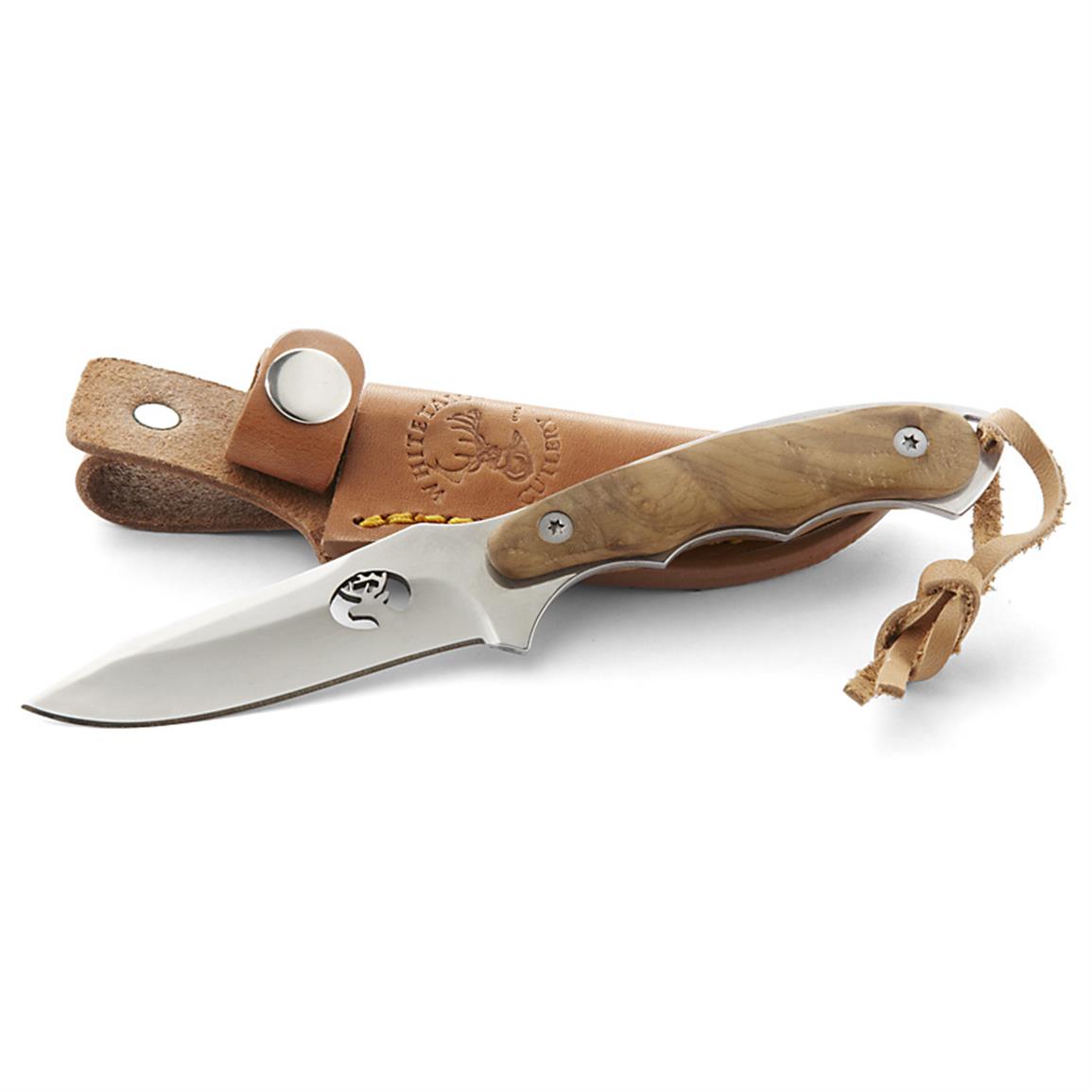 Whitetail Cutlery™ Raizwood Skinner Knife 619495, Fixed Blade Knives