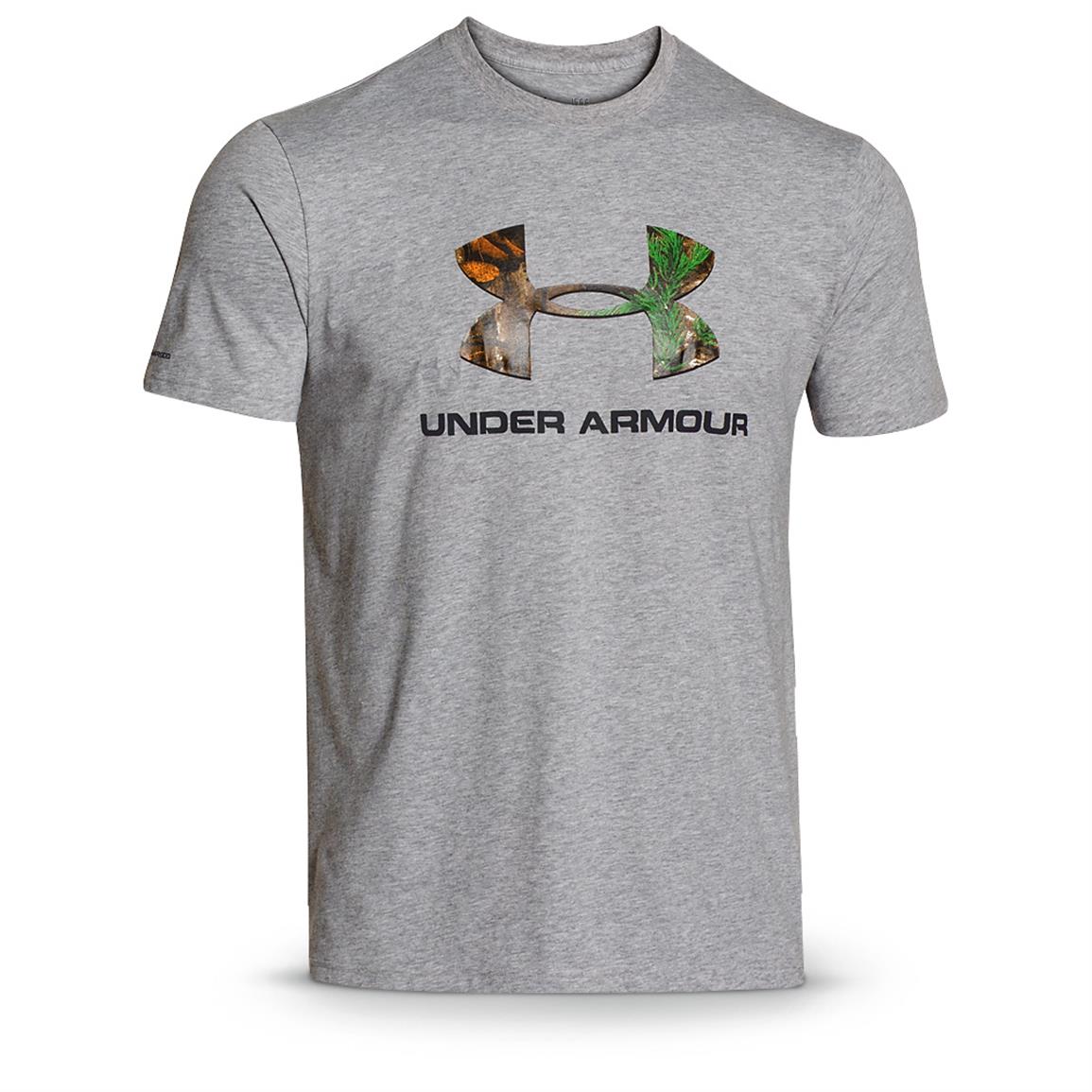 Men's Under Armour Camo Fill Logo T-shirt - 619651, T-Shirts at ...