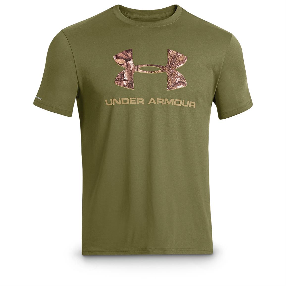 Men's Under Armour Camo Fill Logo T-shirt - 619651, T-Shirts at ...