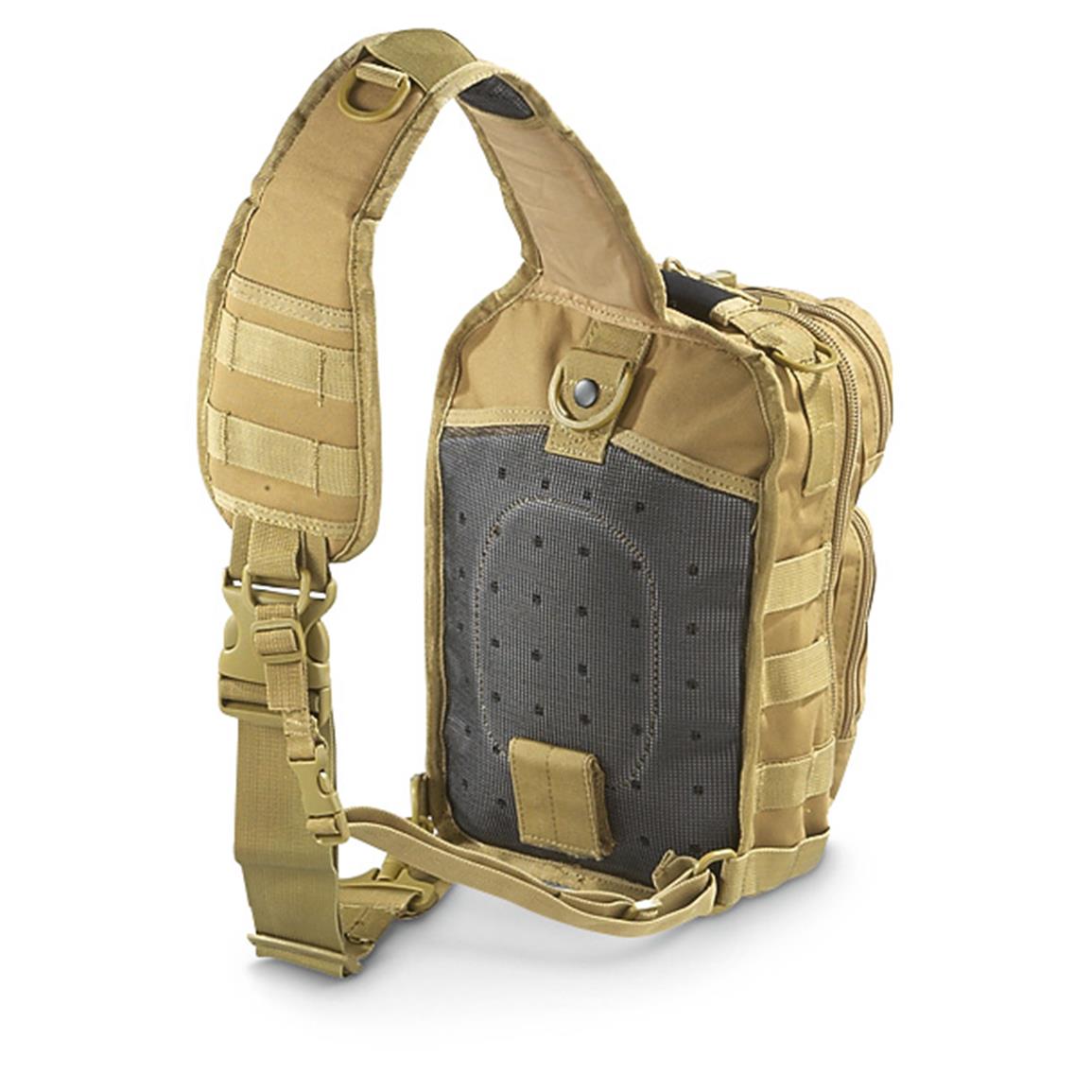 Fox Tactical Stinger Sling Bag - 620353, Military Style Backpacks & Bags at Sportsman&#39;s Guide
