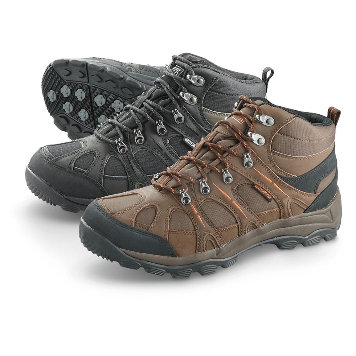 Men's Ranger Cliff Slip-resistant Waterproof Hiking Boots - 620354 ...