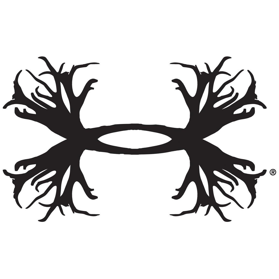 under armour fishing decal
