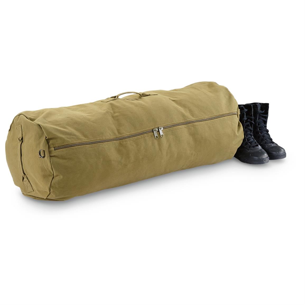 brucky small canvas duffle