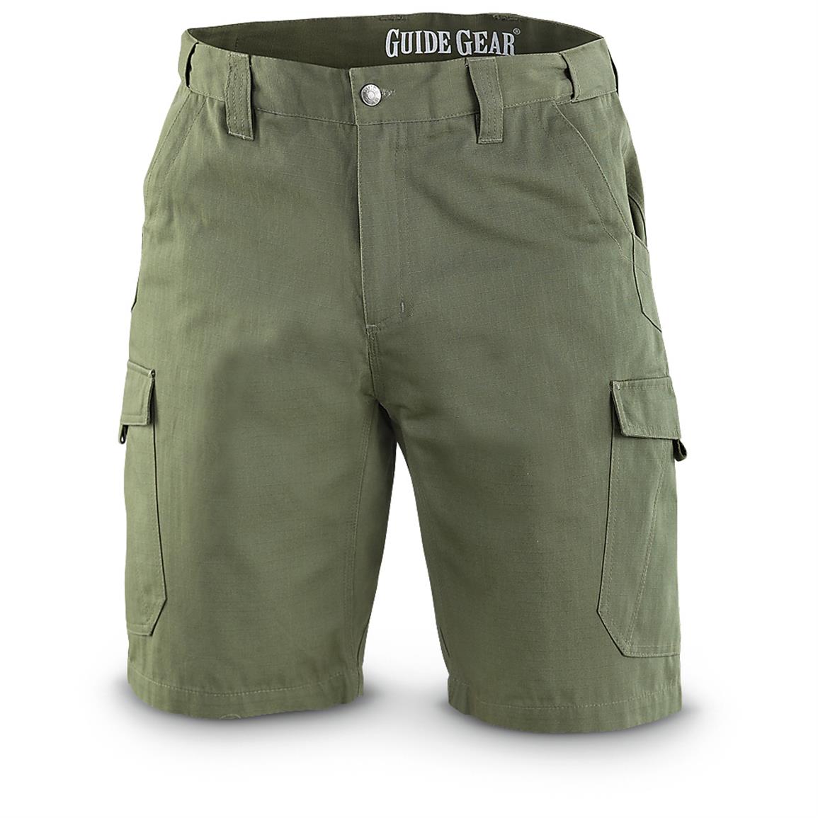 Guide Gear Men's Ripstop Cargo Shorts - 621472, Shorts at ...