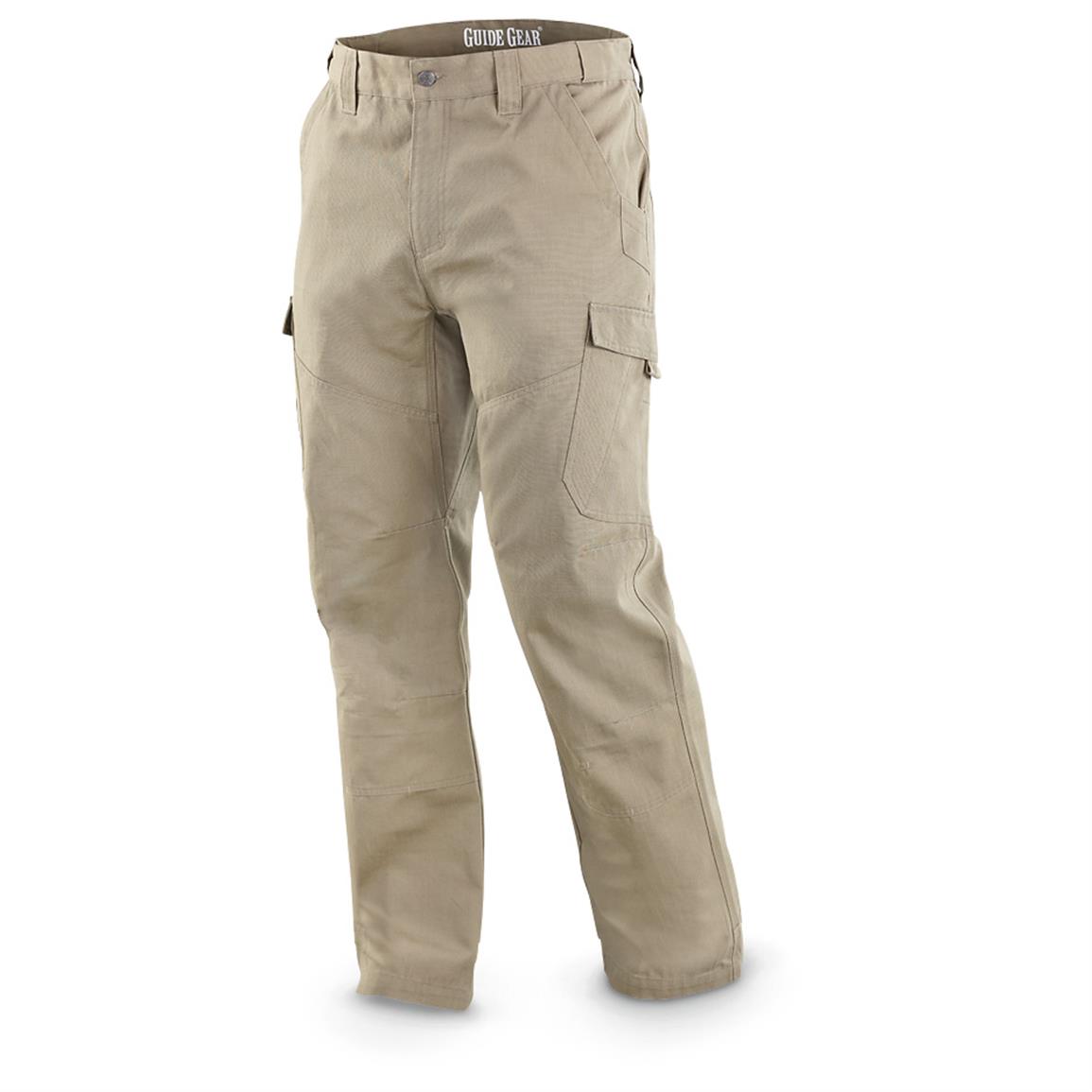 Guide Gear Men's Ripstop Cargo Work Pants - 621473, Jeans & Pants at ...