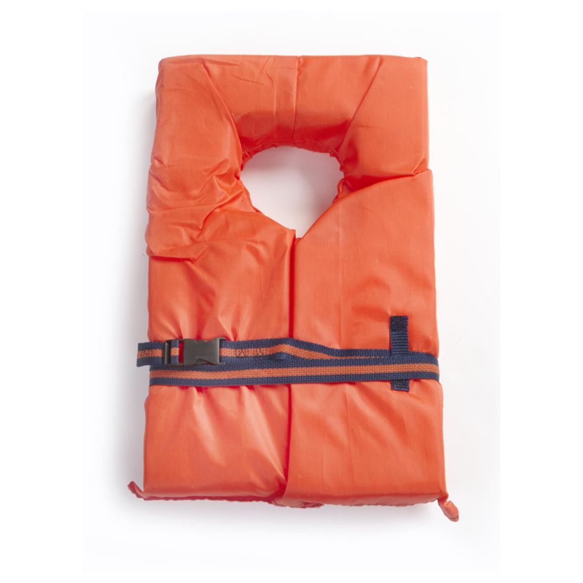 New U.S. Surplus Military Type II Life Vest 621502, Emergency