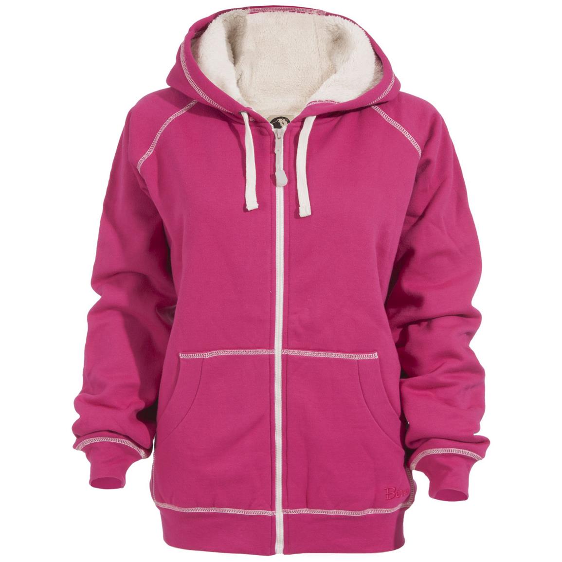 Women&#39;s Berne® Full-zip Hooded Sweatshirt - 621574, Sweatshirts & Hoodies at Sportsman&#39;s Guide