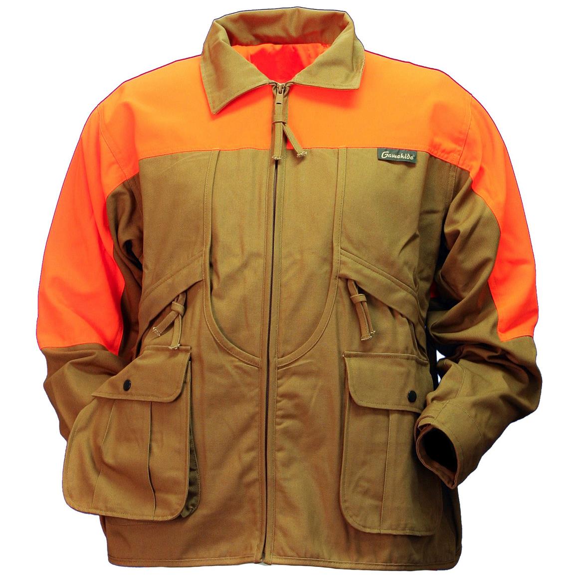 Gamehide Rooster Upland Hunting Jacket - 621893, Blaze Orange & Blaze ...