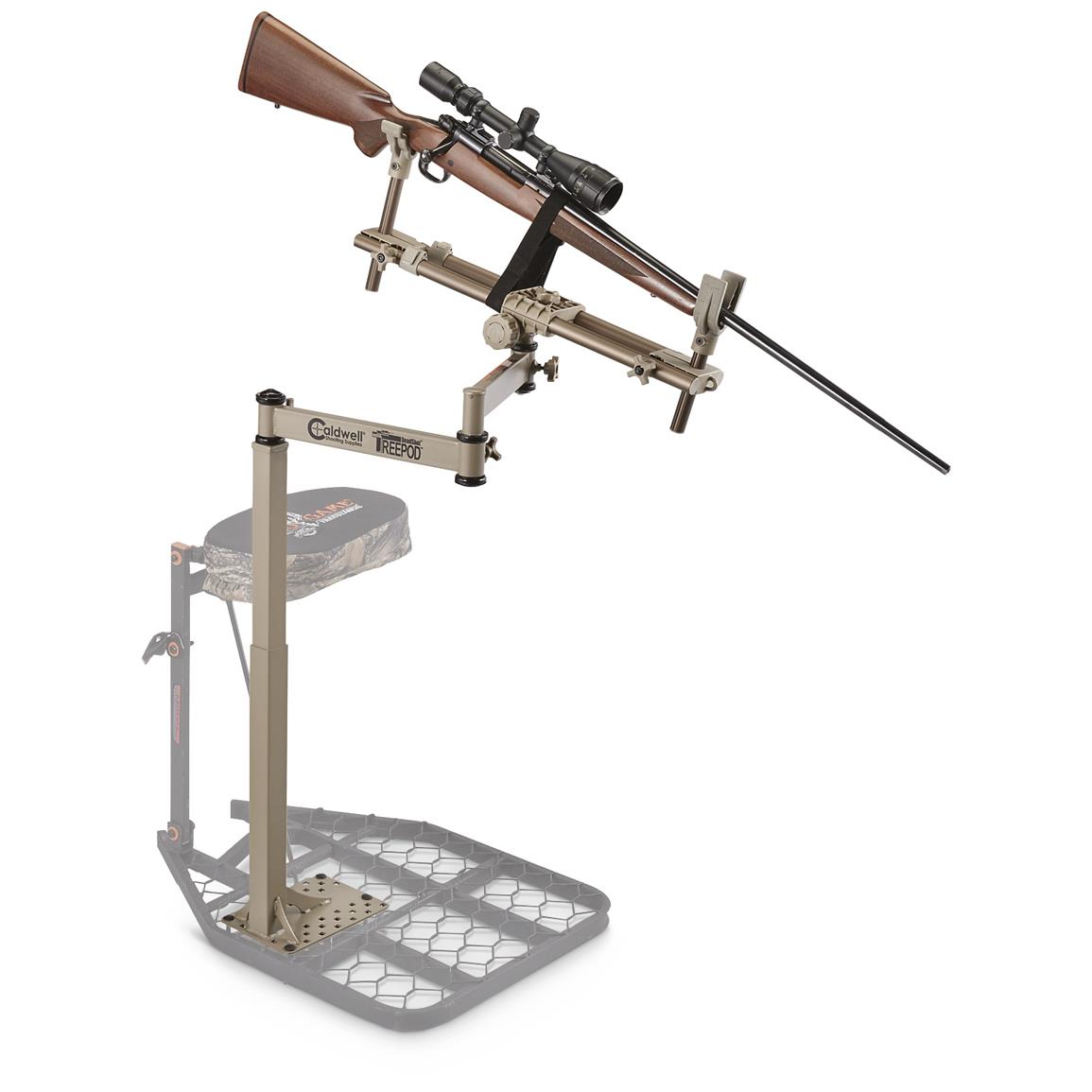 Caldwell DeadShot Treepod Gun Holder Universal Crossbow Accurate Adjustable New 