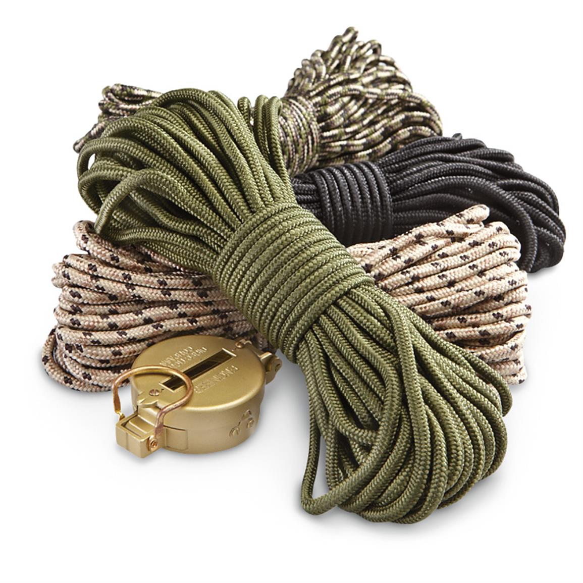 Ten 50' Hanks of Red Rock Outdoor Gear 5mm Nylon Rope - 622165 ...