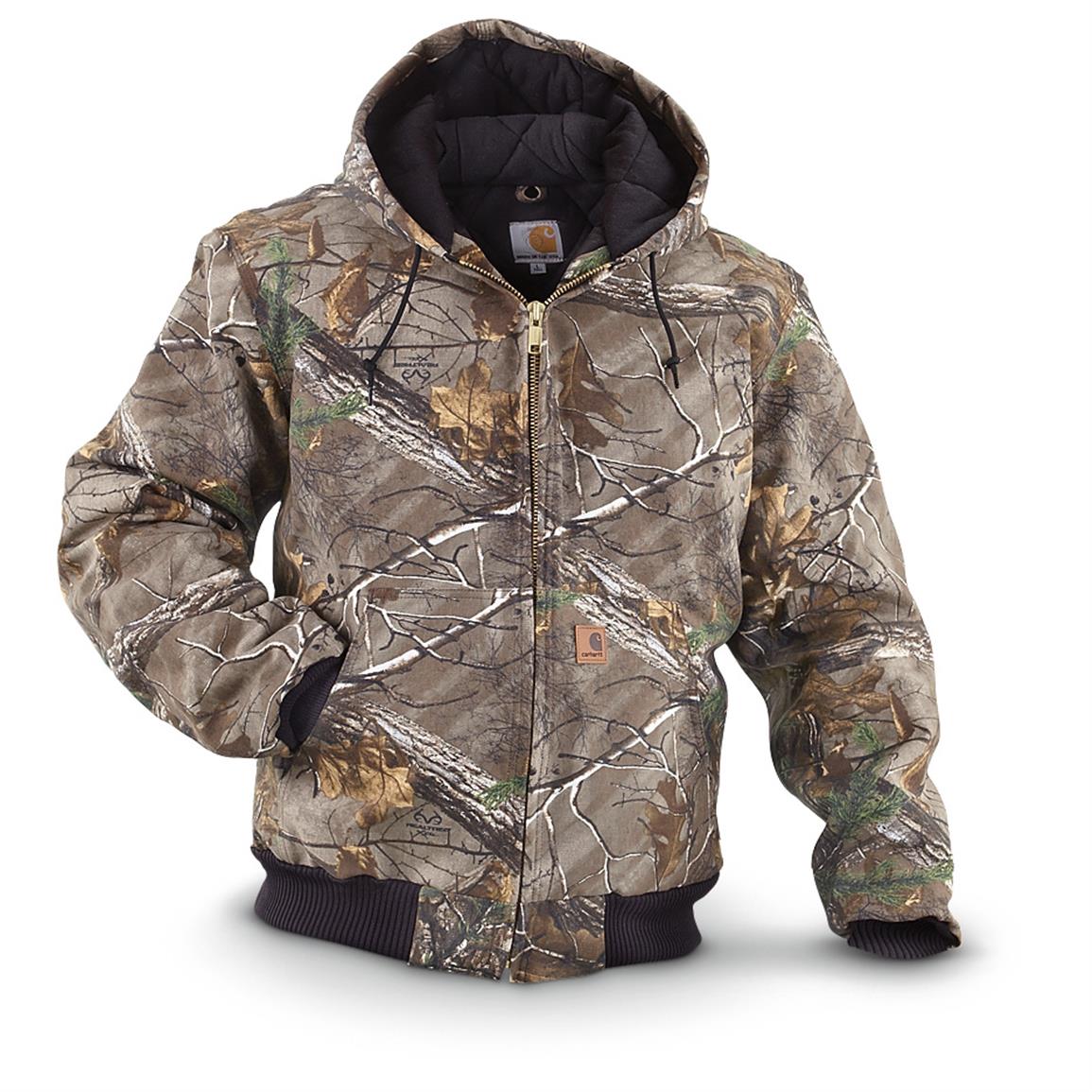 Carhartt Realtree Xtra Camo Active Jacket — Realtree Camo, Large