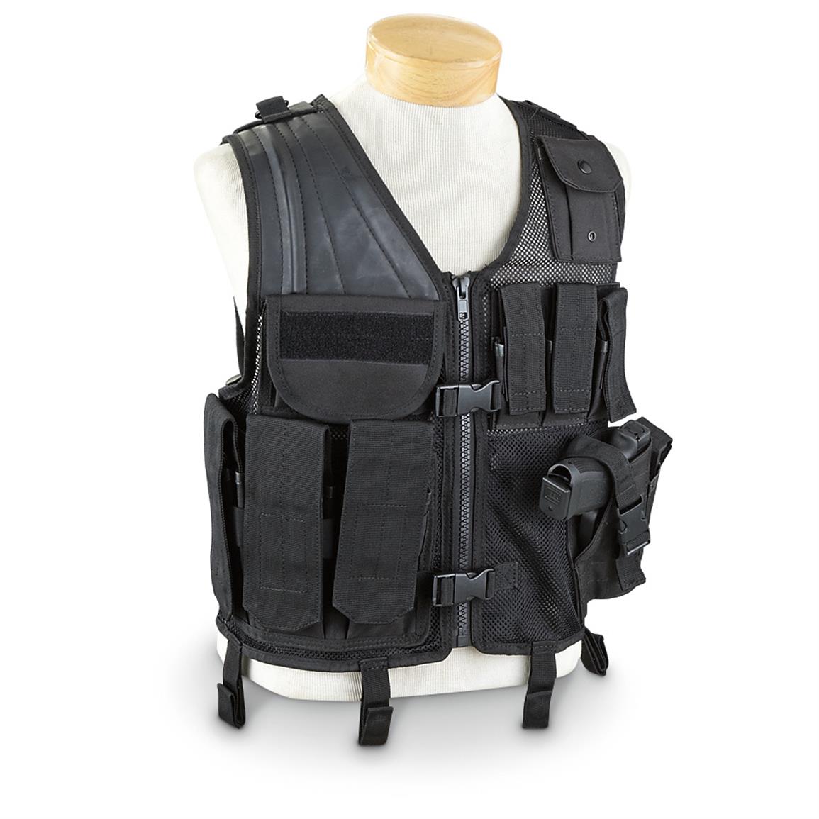 5ive Star Gear Crossdraw Military-style Tactical Vest - 622262, Vests ...