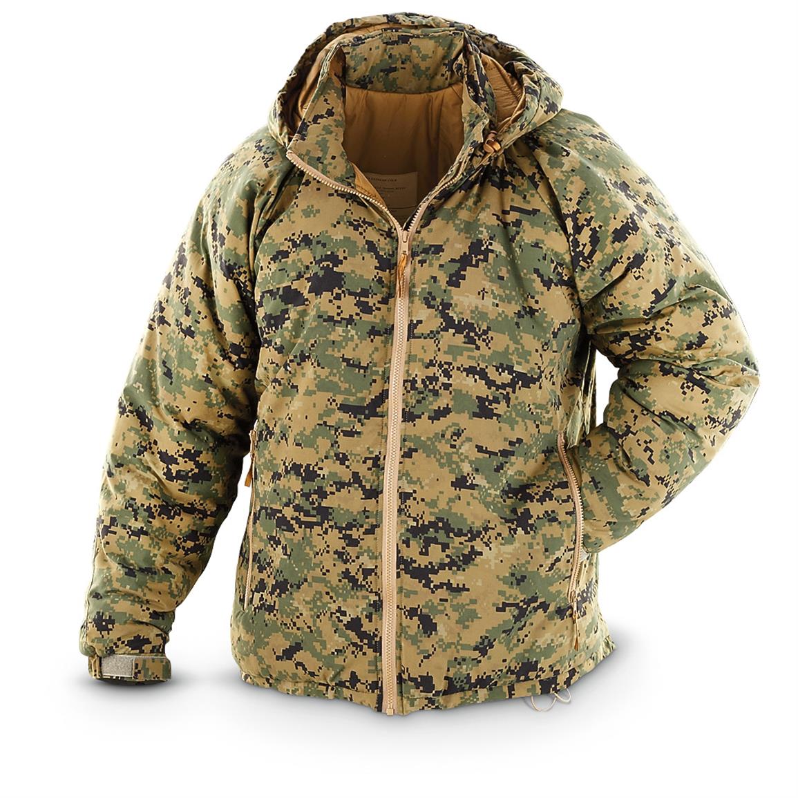 U.S. Military Surplus Marpat Level 7 ECW Hooded Combat Jacket, New ...