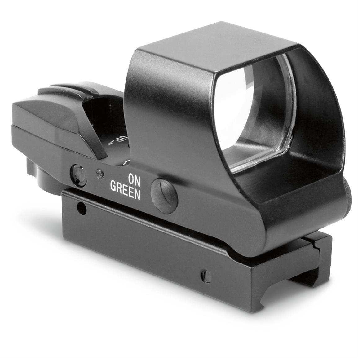 Aim Sports Multi Reticle Reflex Sight 622687 Red Dot Sights At