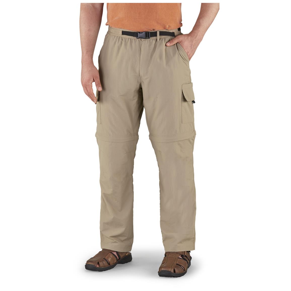 Guide Gear Men's Zip-Off River Pants - 622719, Jeans & Pants at ...