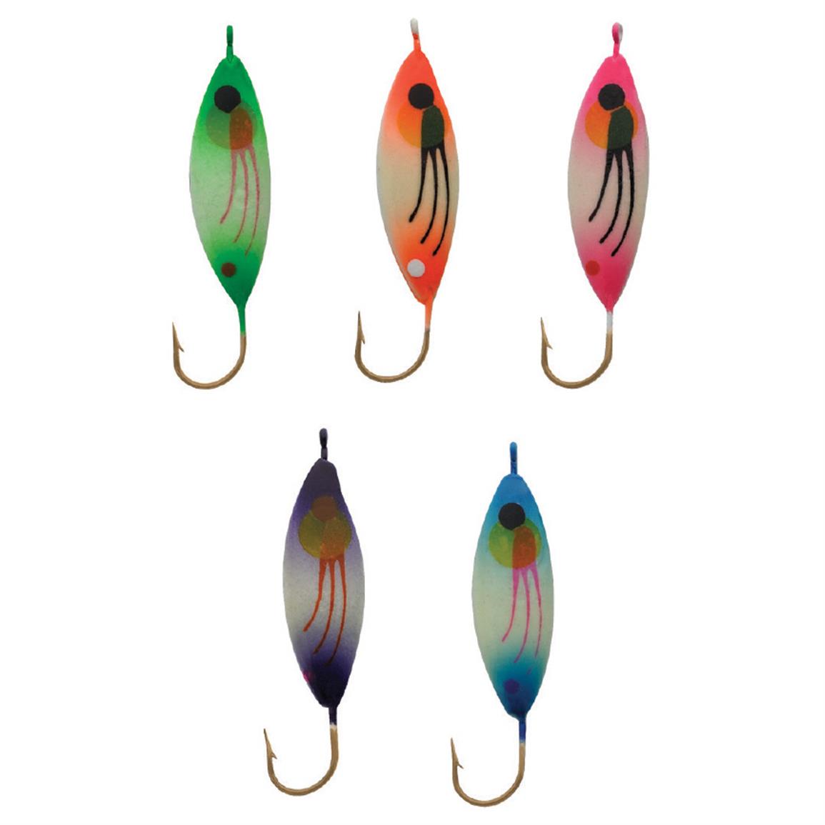 ice fishing jigs glow