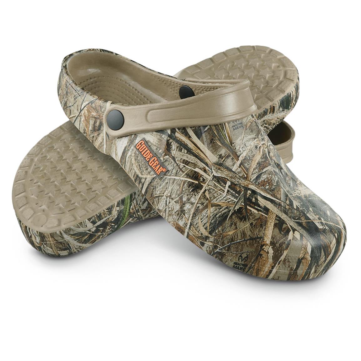 Guide Gear Men's Afton Camo Clogs - 623310, Casual Shoes at Sportsman's ...