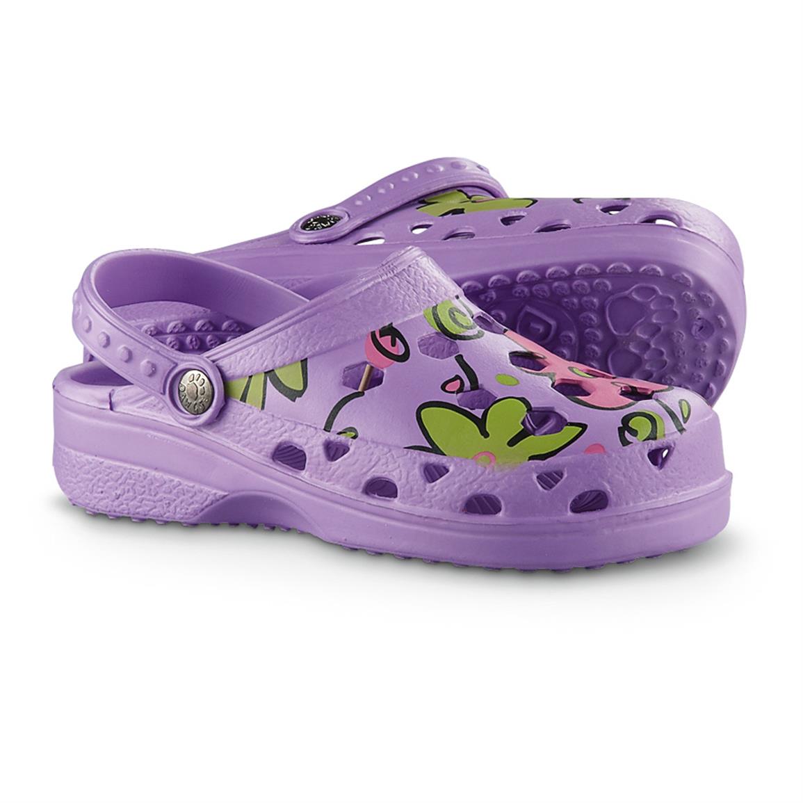 Women's Dawgs Flower Clogs - 623469, Sandals at Sportsman's Guide