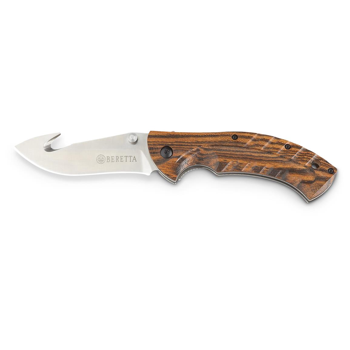 Beretta Xplor Light Guthook Folding Knife - 623505, Folding Knives at ...