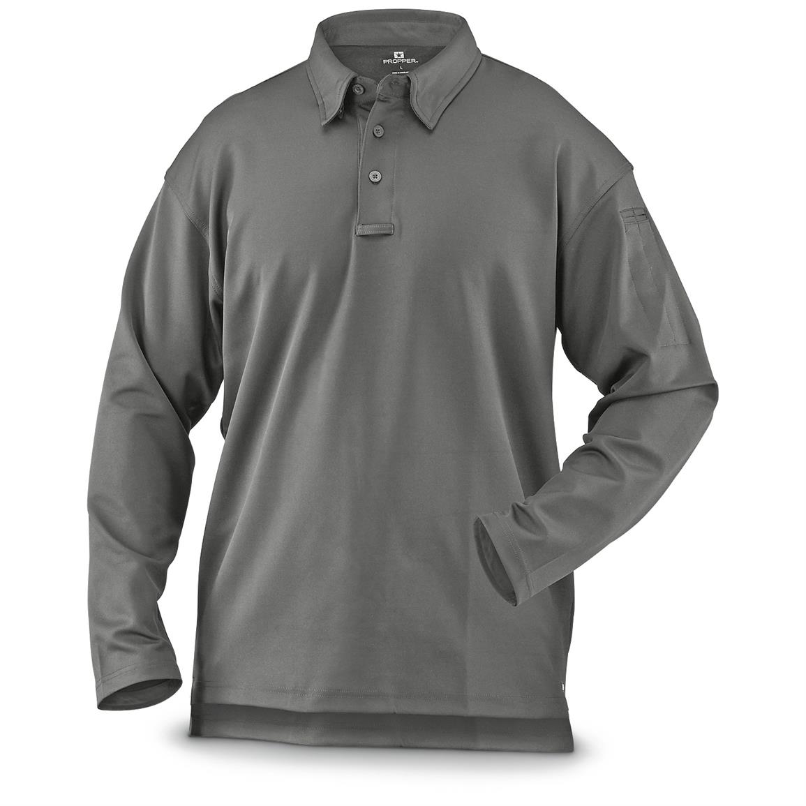PROPPER ICE Performance Polo Long-sleeved Shirt - 623620, Tactical ...