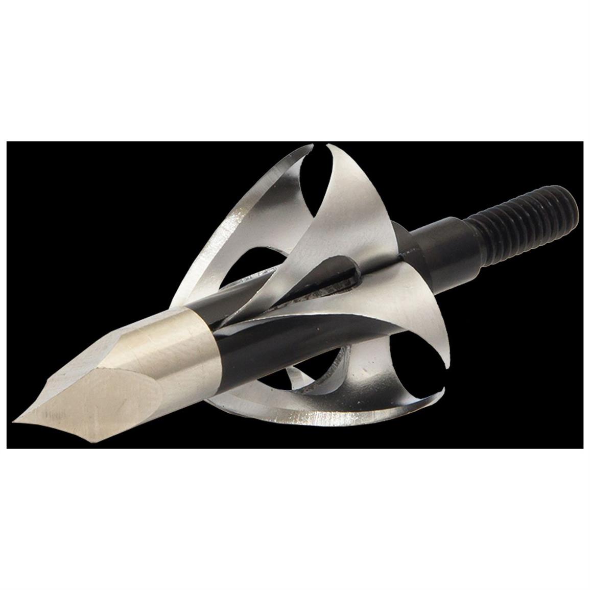 3 Pk Flying Arrow Archery Toxic 3 Blade Crossbow Broadheads 623967 Broadheads And Points At 2593