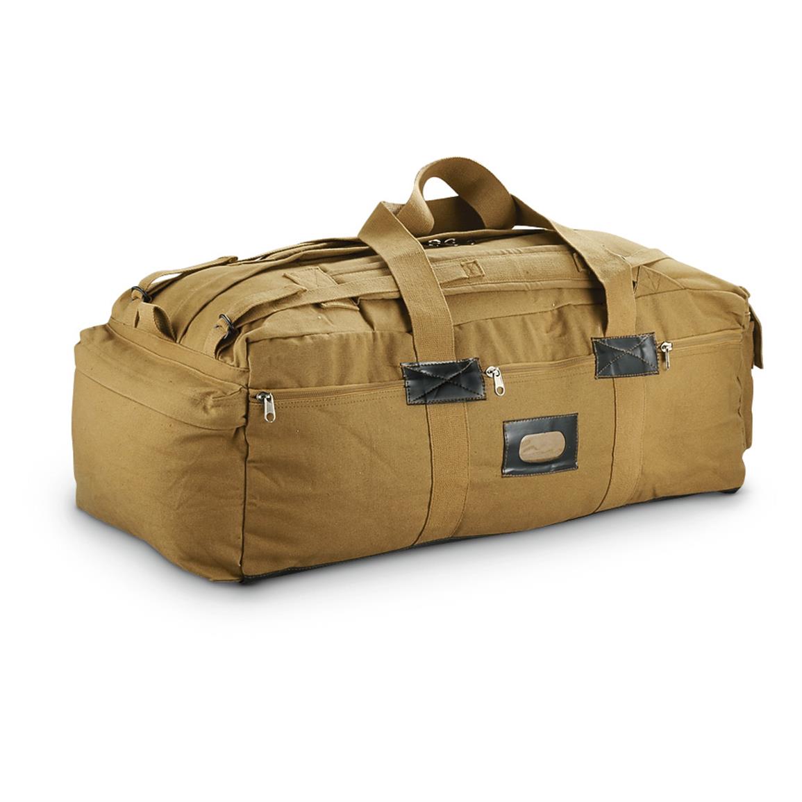 Canvas Tactical Duffel Bag - 624086, Dry Bags & Sacks at Sportsman&#39;s Guide