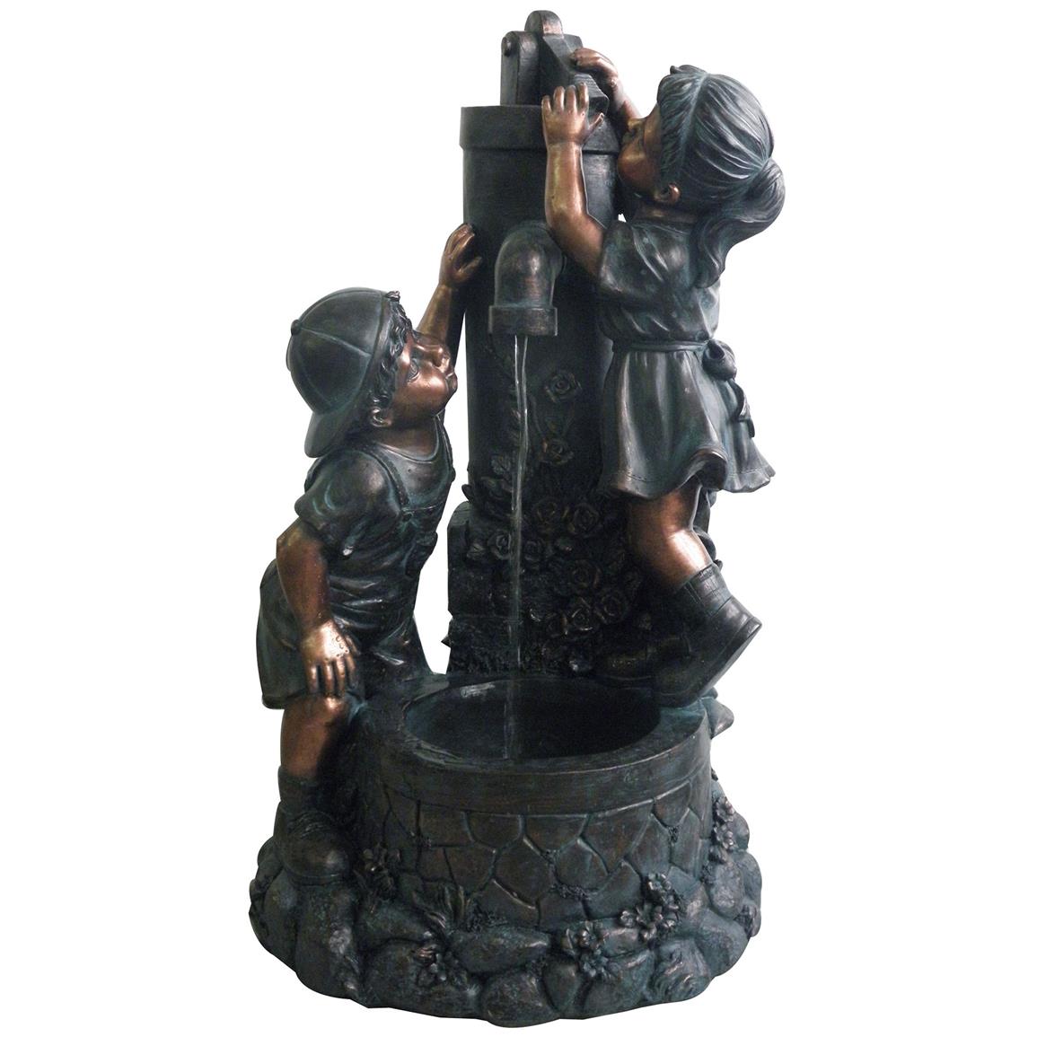 pure garden statue resin