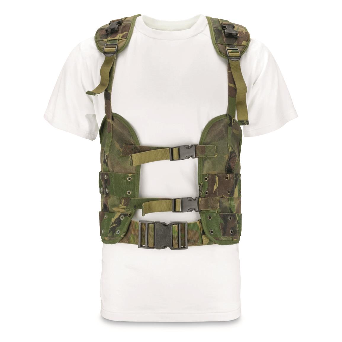 Dutch Military Surplus Load-Bearing Vest, Used