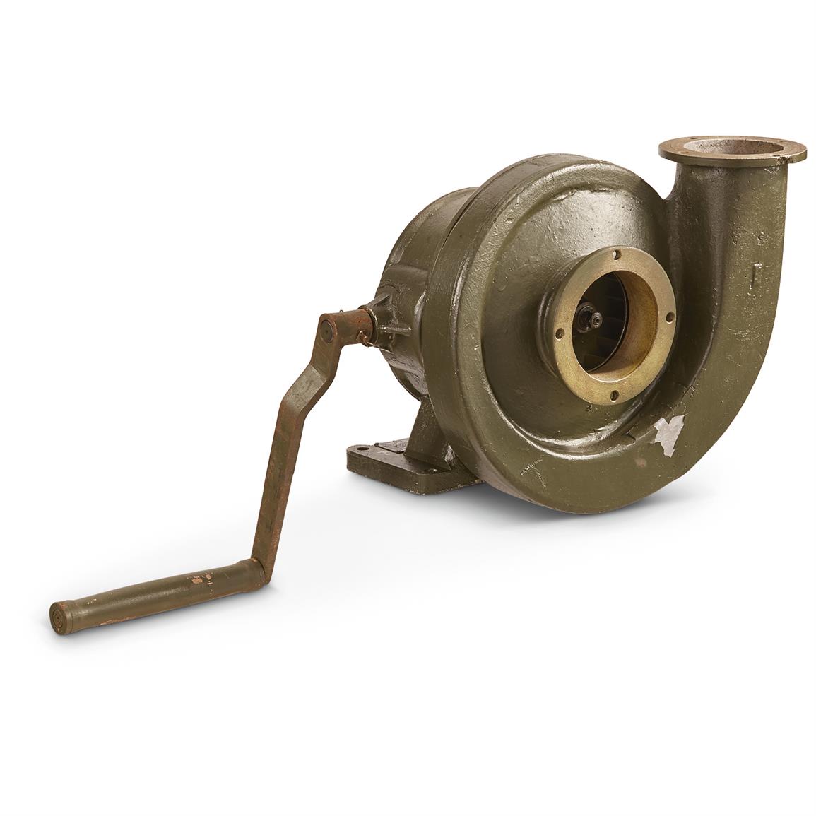 Polish Military Issue Handcrank Bunker Ventilation System, New