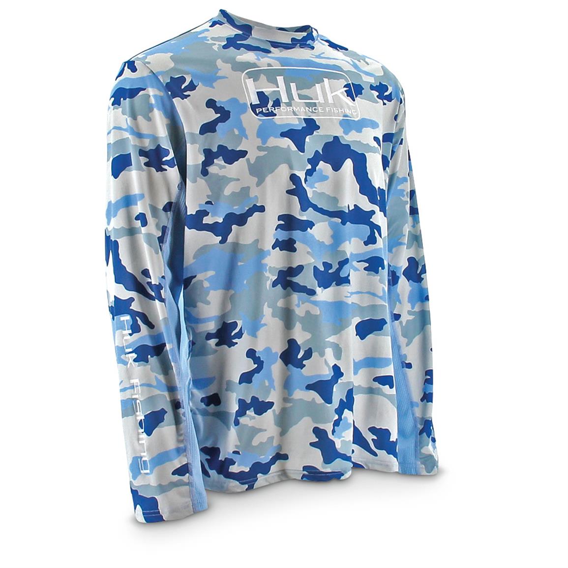 Huk Camo Performance Long-sleeved Shirt - 625817, Shirts & Polos at ...